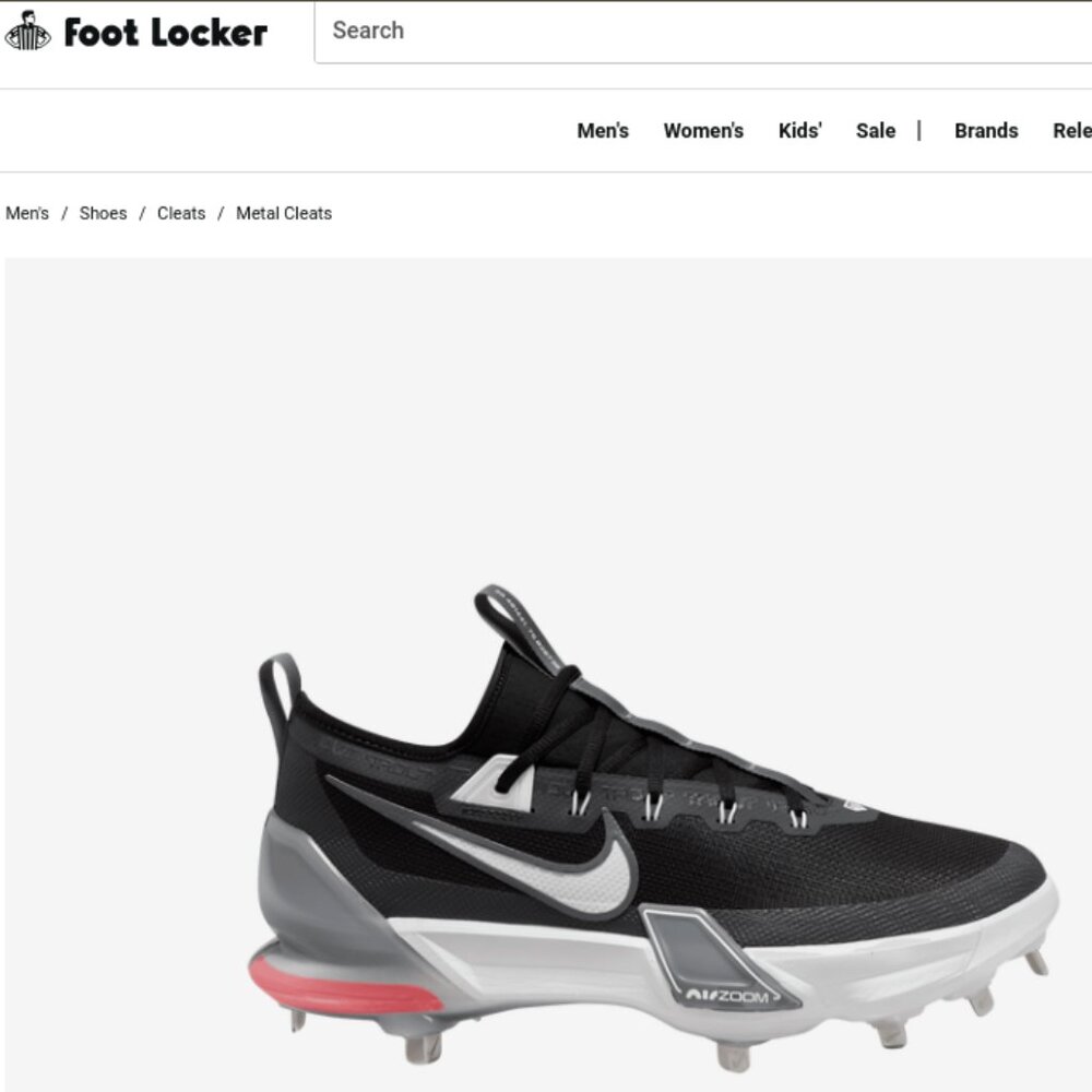 Nike Force Zoom Trout 9 Elite Cleats (M) size 7 Brand New w/o box - Picture 5 of 6
